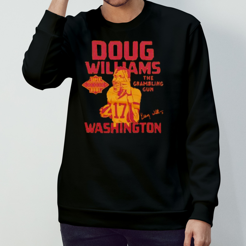 Doug Williams Washington Super Xxii Bowl Signature Shirt