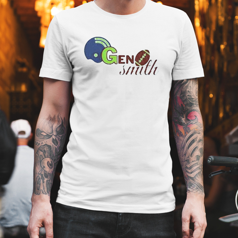 Eugene Cyril Geno Smith Iii Seattle Seahawks American Football Shirt