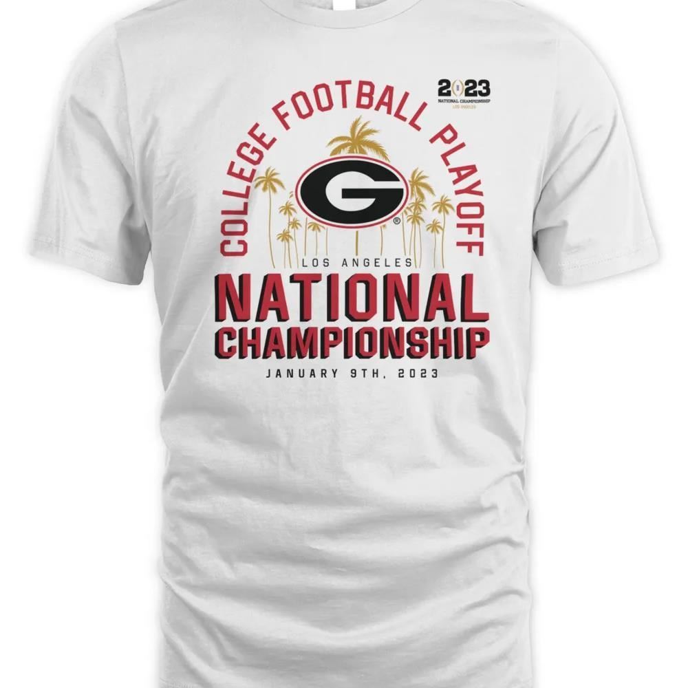 Georgia Bulldogs College Football Playoff 2023 National Championship T-Shirt