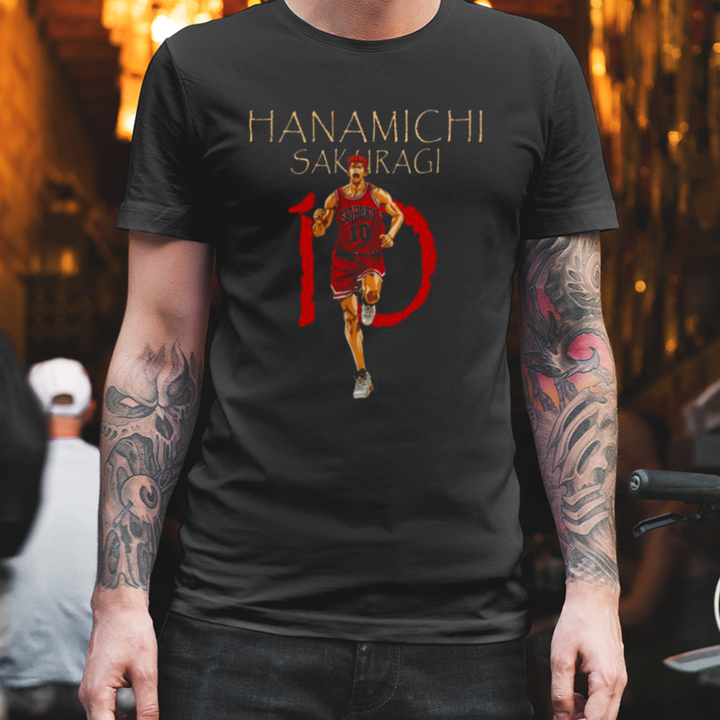 Hanamichi Slam Dunk Vintage Anime Shirt