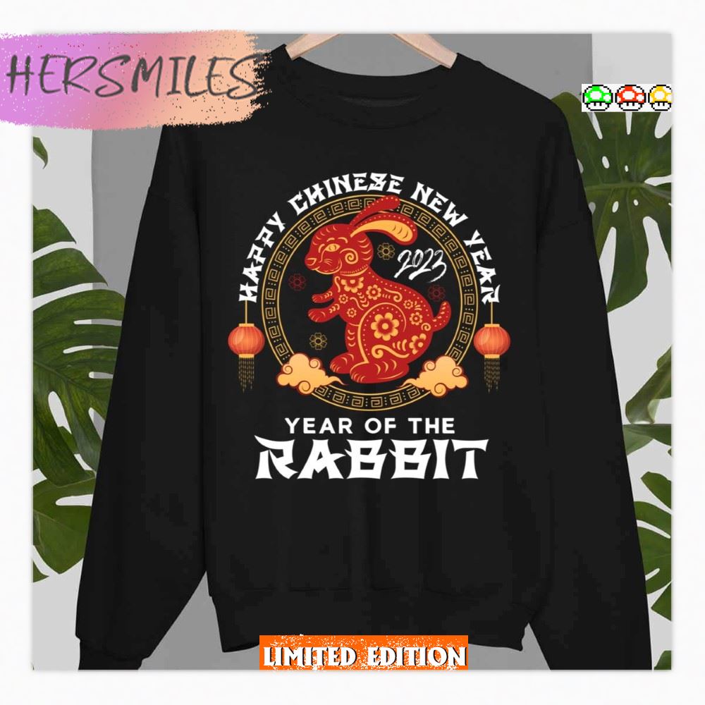 Happy Chinese New Year 2023 Year Of The Rabbit Zodiac Sign For Everyone T-Shirt