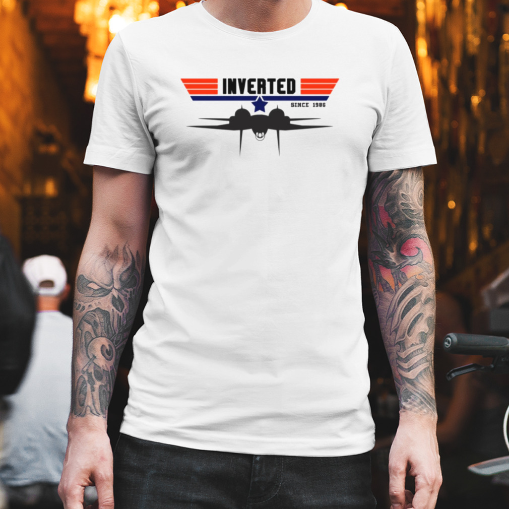 Inverted Since 1986 F14 Tomcat Top Gun Maverick Shirt
