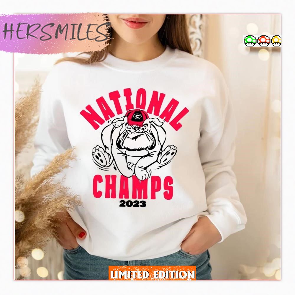 National Championship 2023 Sec Uga Sec Georgia Bulldogs T-shirt - Hersmiles