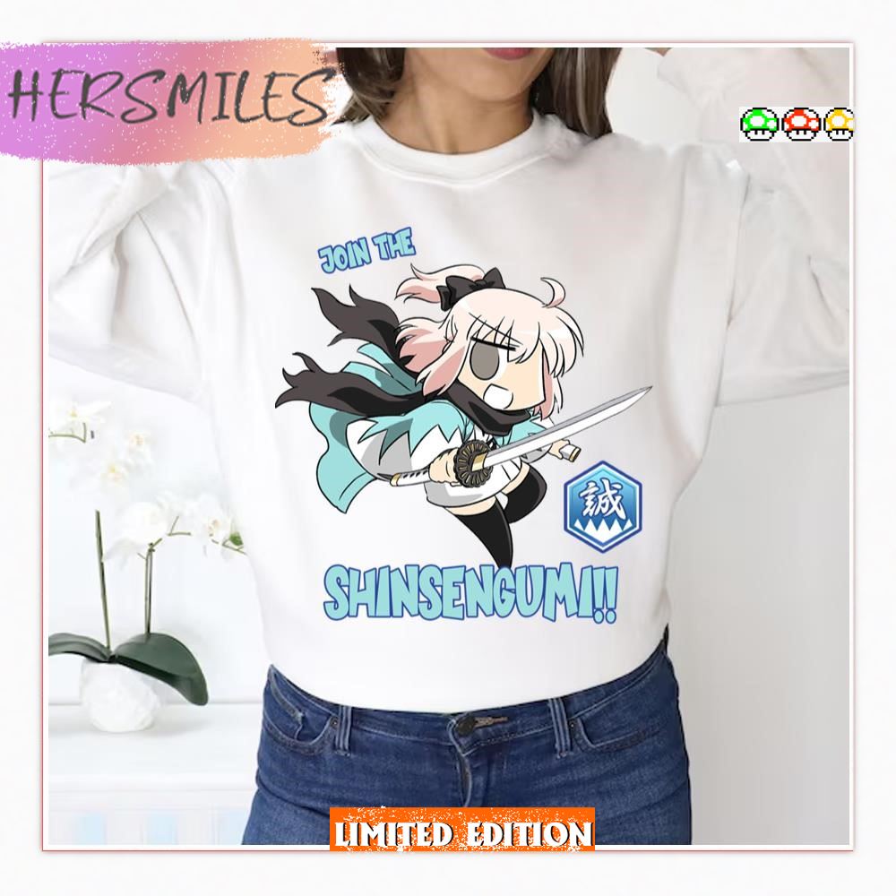 Okita Souji Join The Shinsengumi War  T-shirt