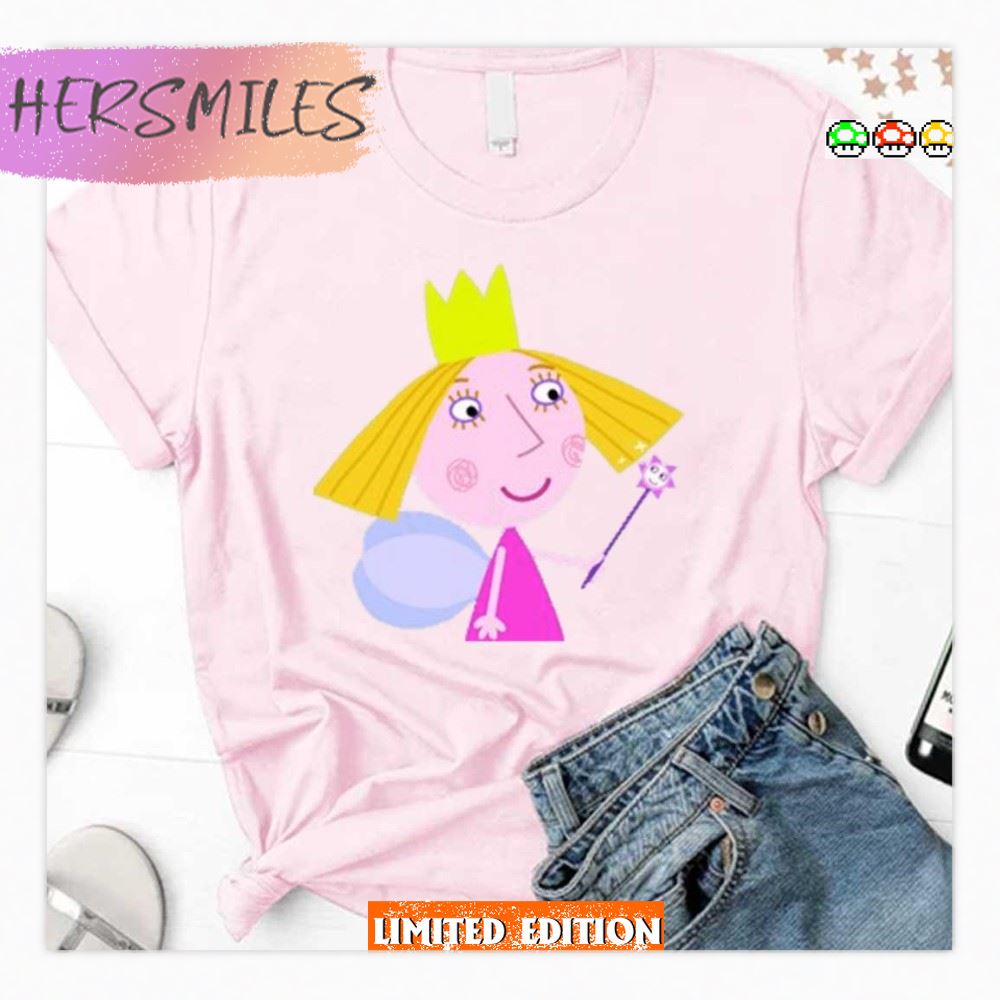 Princess Holly Ben And Holly T-shirt - Hersmiles