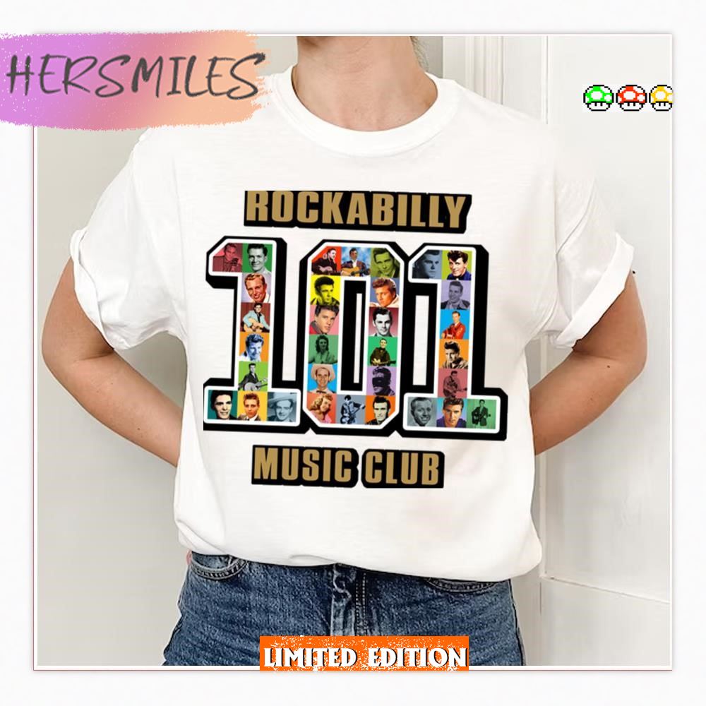 Rockabilly 101 Music Club  T-Shirt