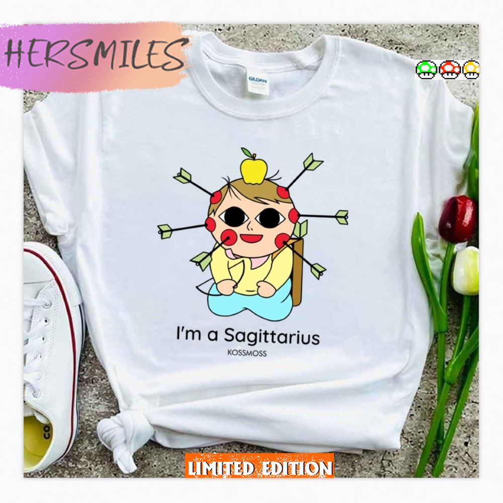 Sagittarius Zodiac Sign Kossmoss  T-Shirt
