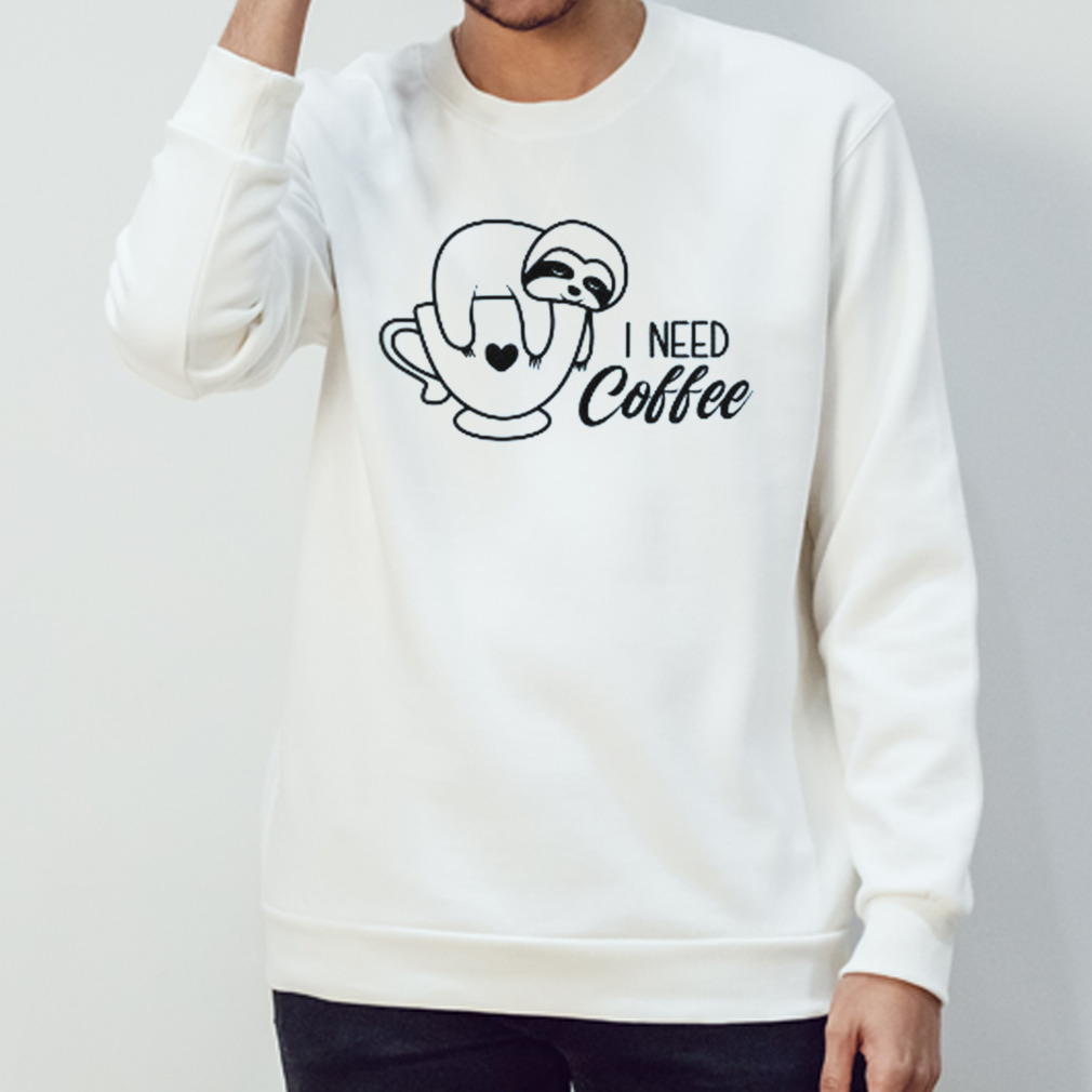 Sloth Coffee Shirt