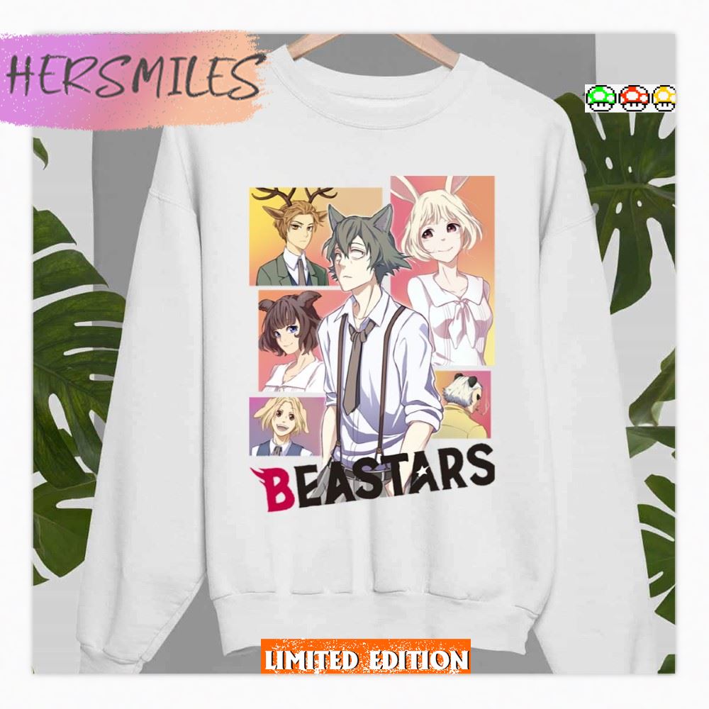 Studio Orange Beastars Anime Cute Art  T-shirt