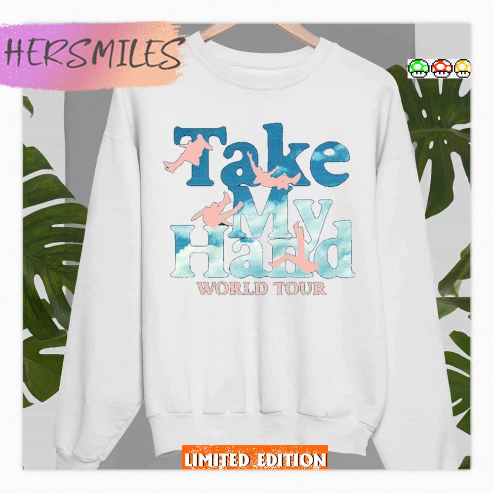 Take My Hand World Tour 5sos 5 Seconds Of Summer Band Artwork  T-shirt