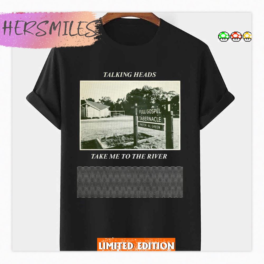 Talking Heads Take Me To The River Vintage Retro T-shirt
