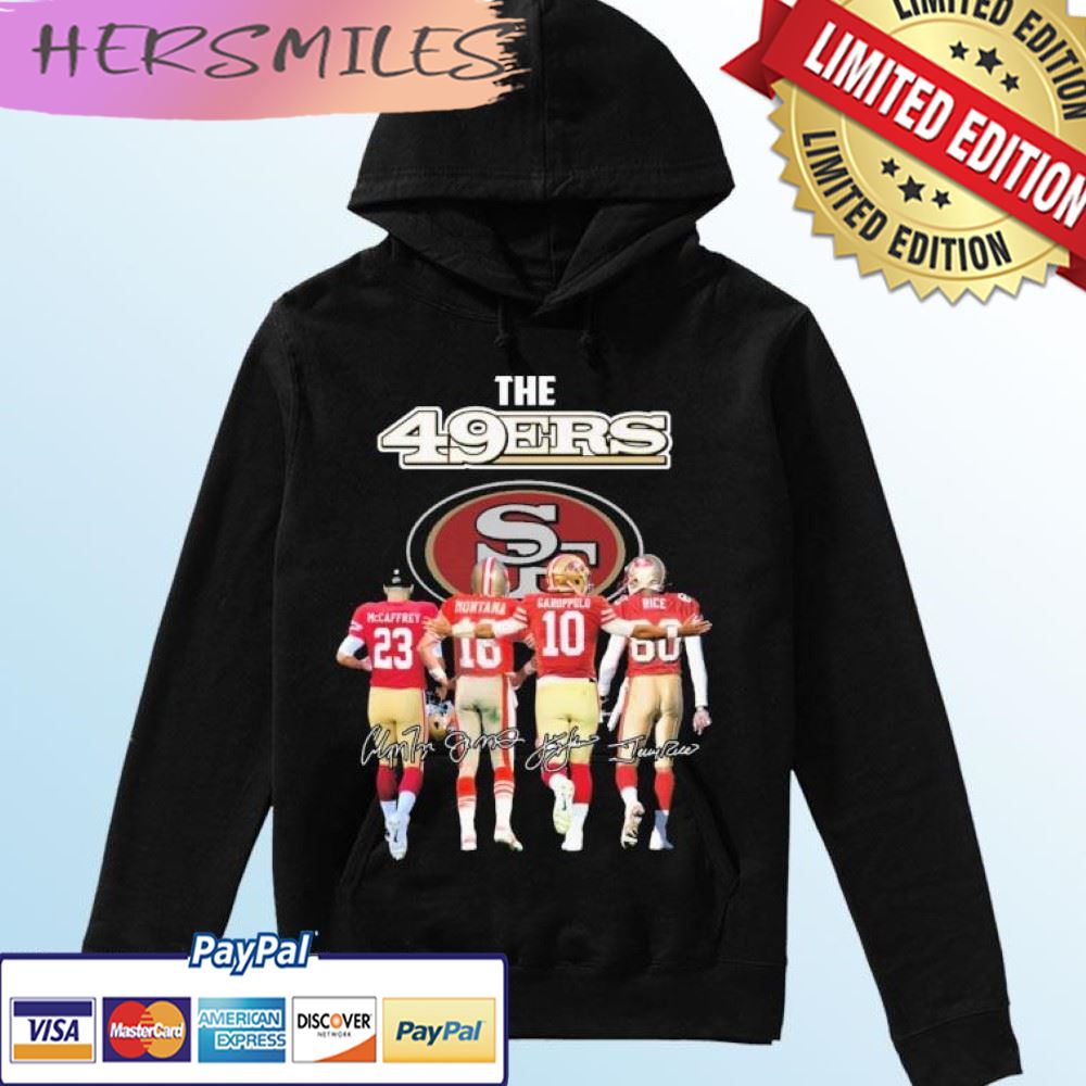 the-49ers-team-players-2022-signatures-t-shirt-hersmiles