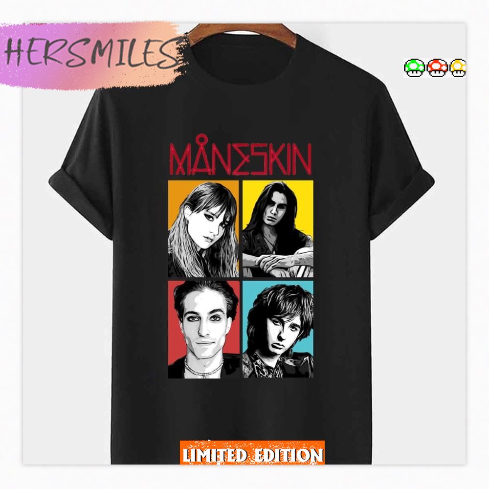 The Four Colors Of Maneskin  Shirt
