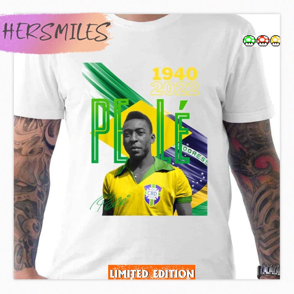 The Goat Pele Brazil Player  Shirt