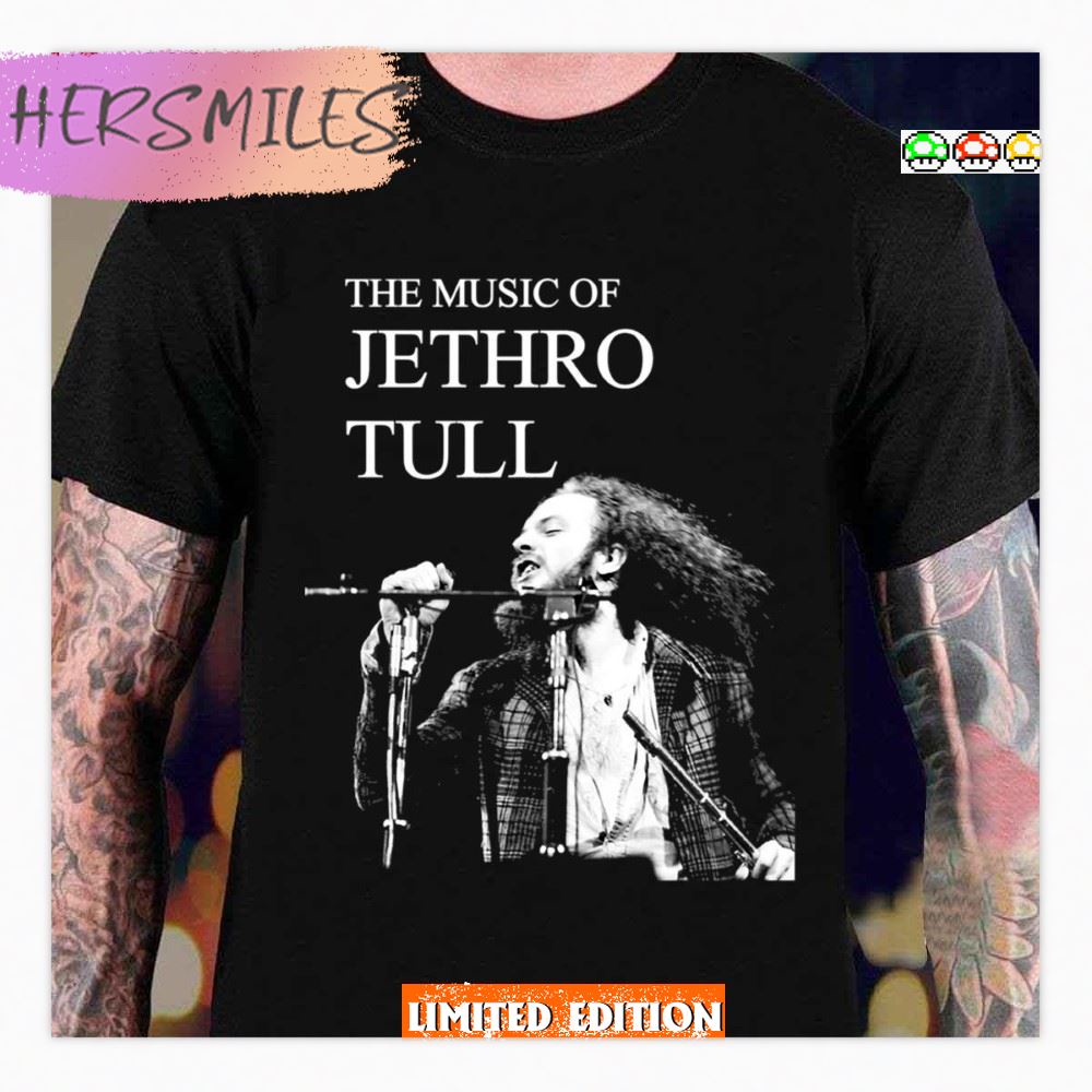 The Music Of Jethro Tull Hard Rock Jethro Tull Band  T-Shirt