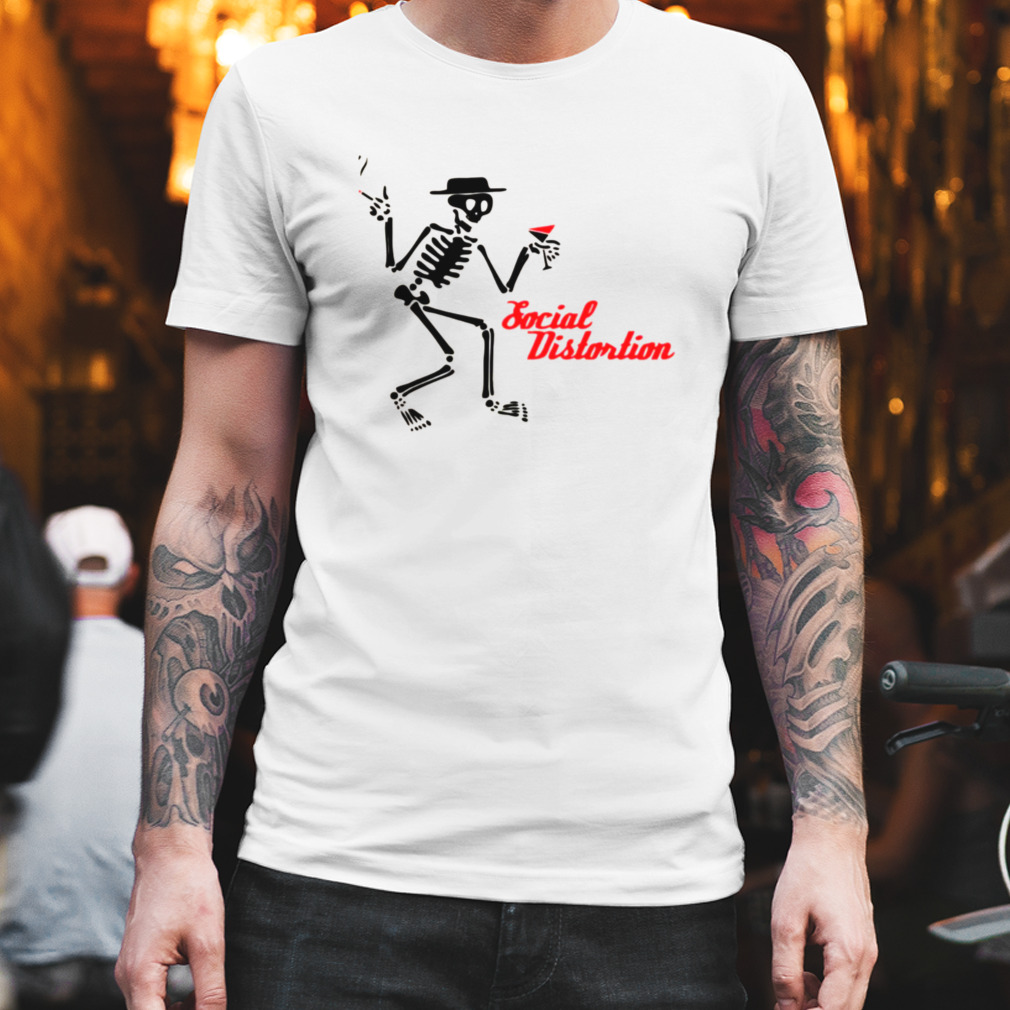 The Skeleton Social Distortion Art Shirt