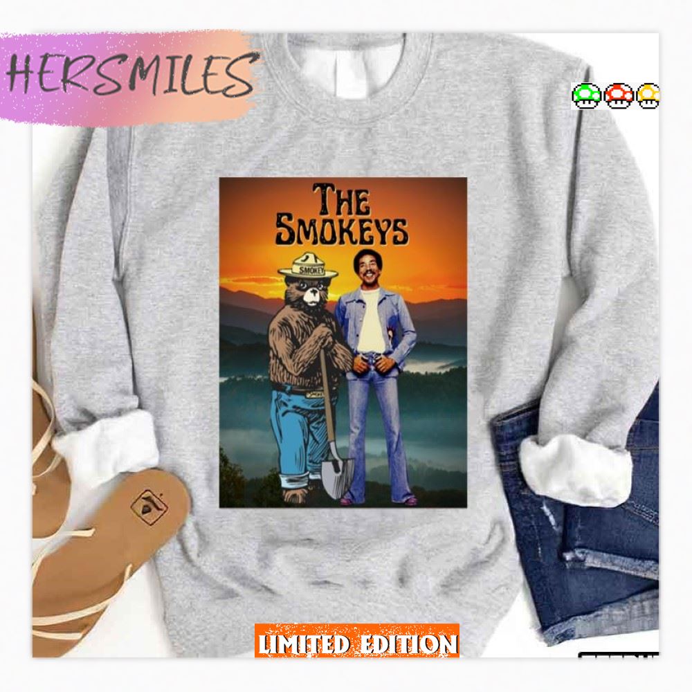 The Smokeys Poster Smokey Robinson Singer  T-shirt