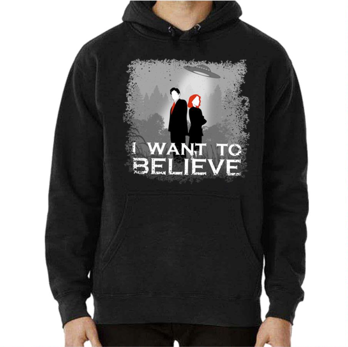The Ufo I Want To Believe The X Files Shirt