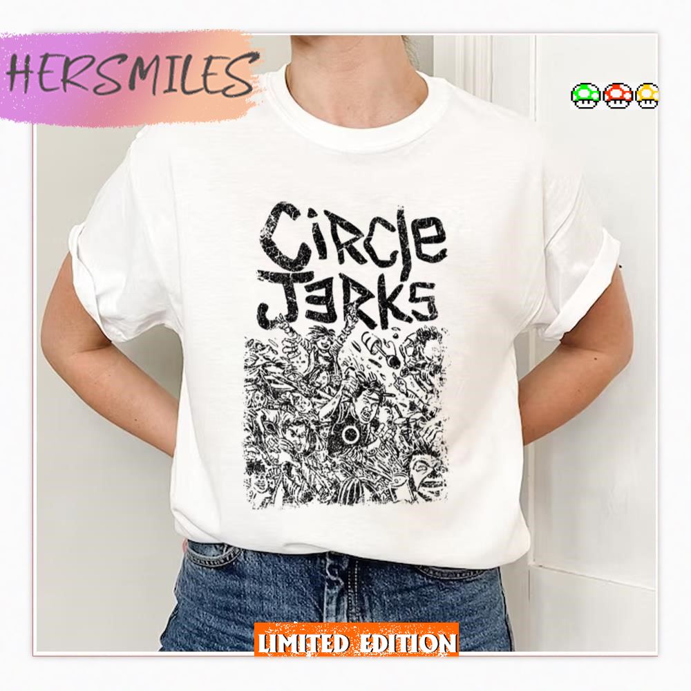 The Wild In The Streets Singer Circle Jerks  T-Shirt
