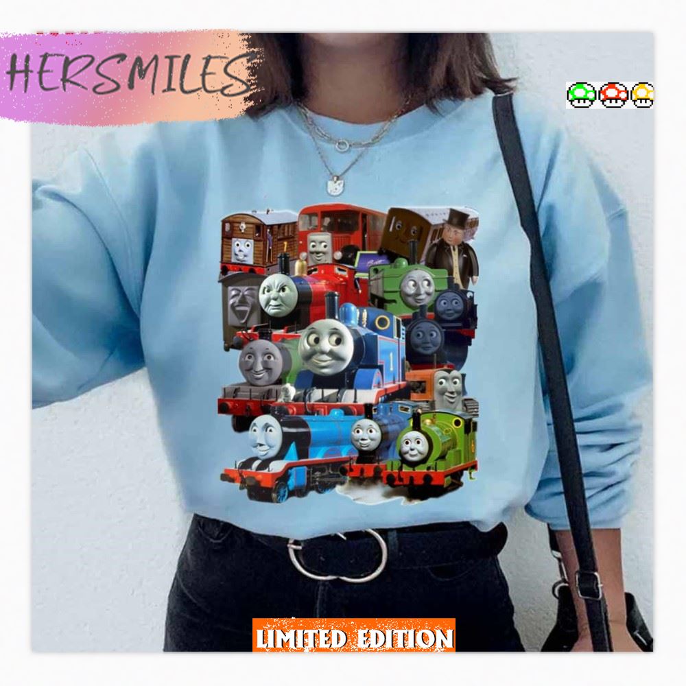 Thomas The Tank Engine And Friends Design  T-shirt