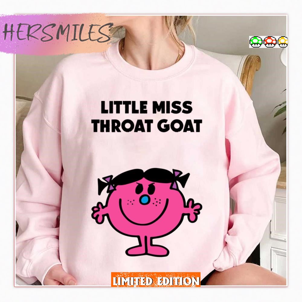 Throat Goat Little Miss  T-shirt