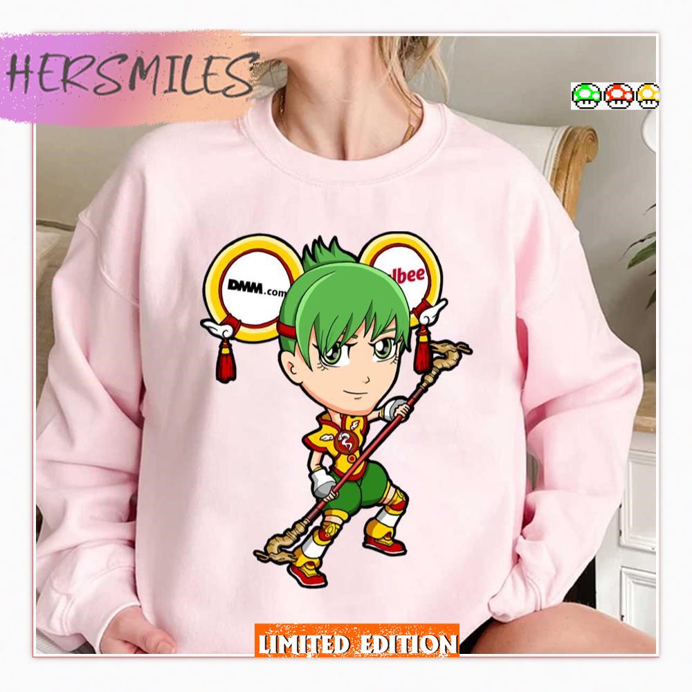 Tiger And Bunny Dragon Kid With Staff Chibi  T-shirt