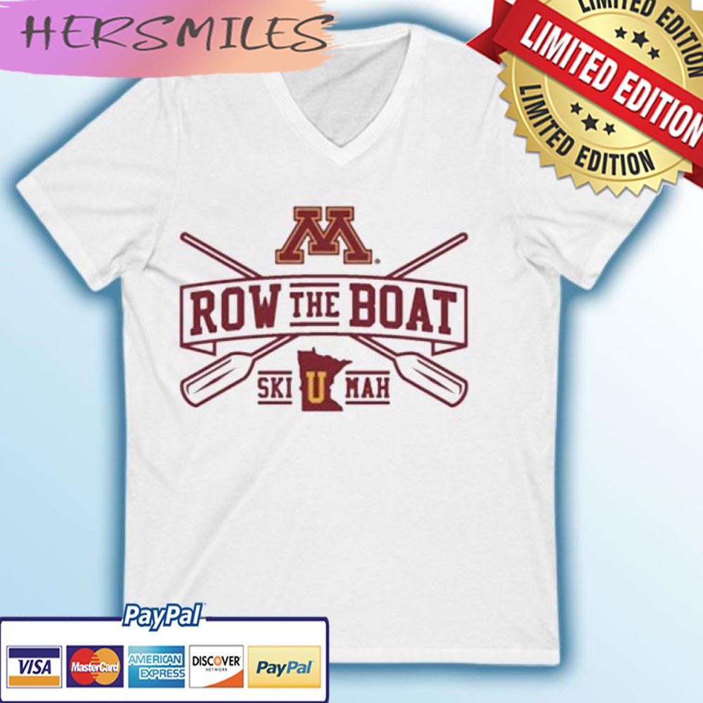 University of Minnesota Row the Boat Ski U Mah T-shirt