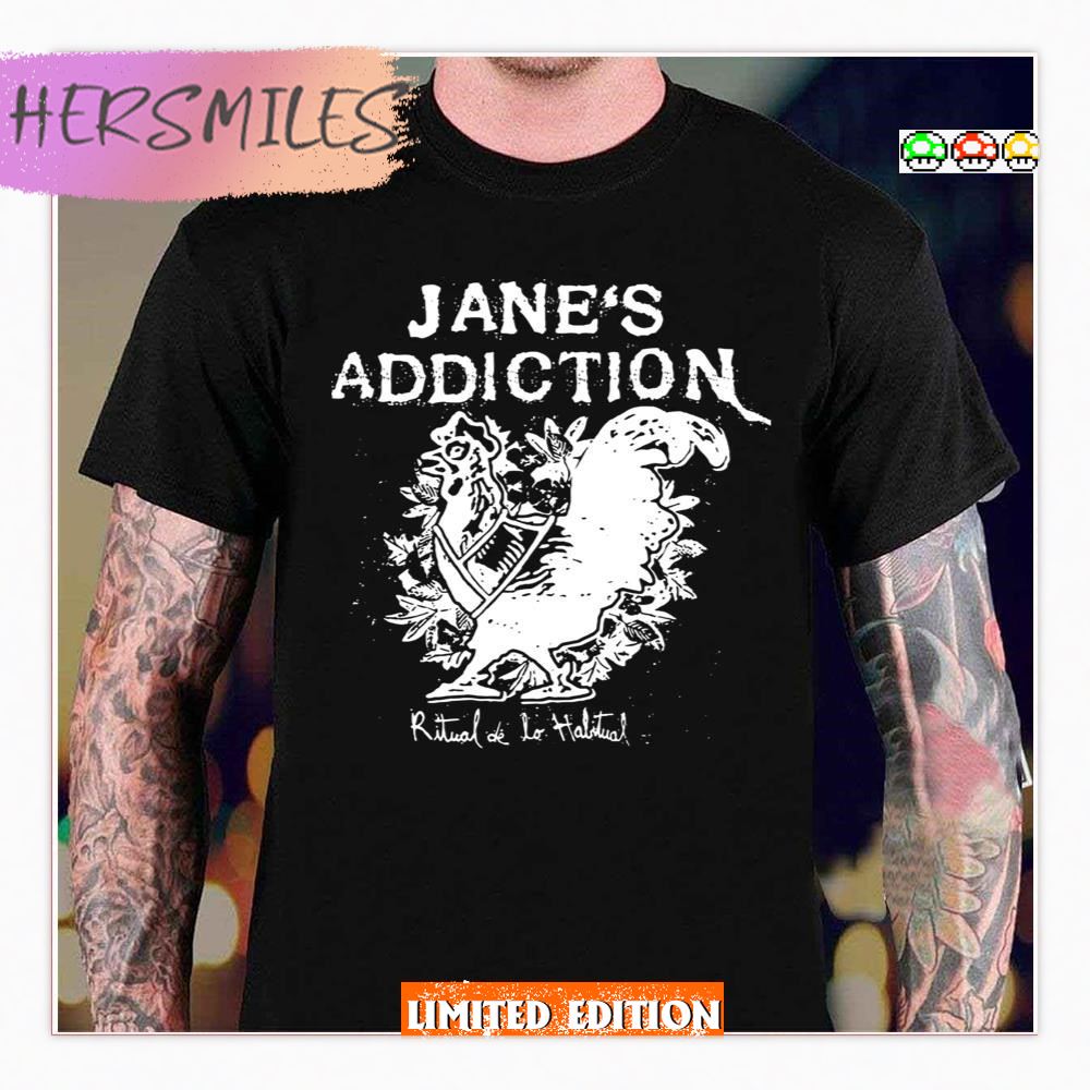 Up The Beach Jane’s Addiction  T-Shirt