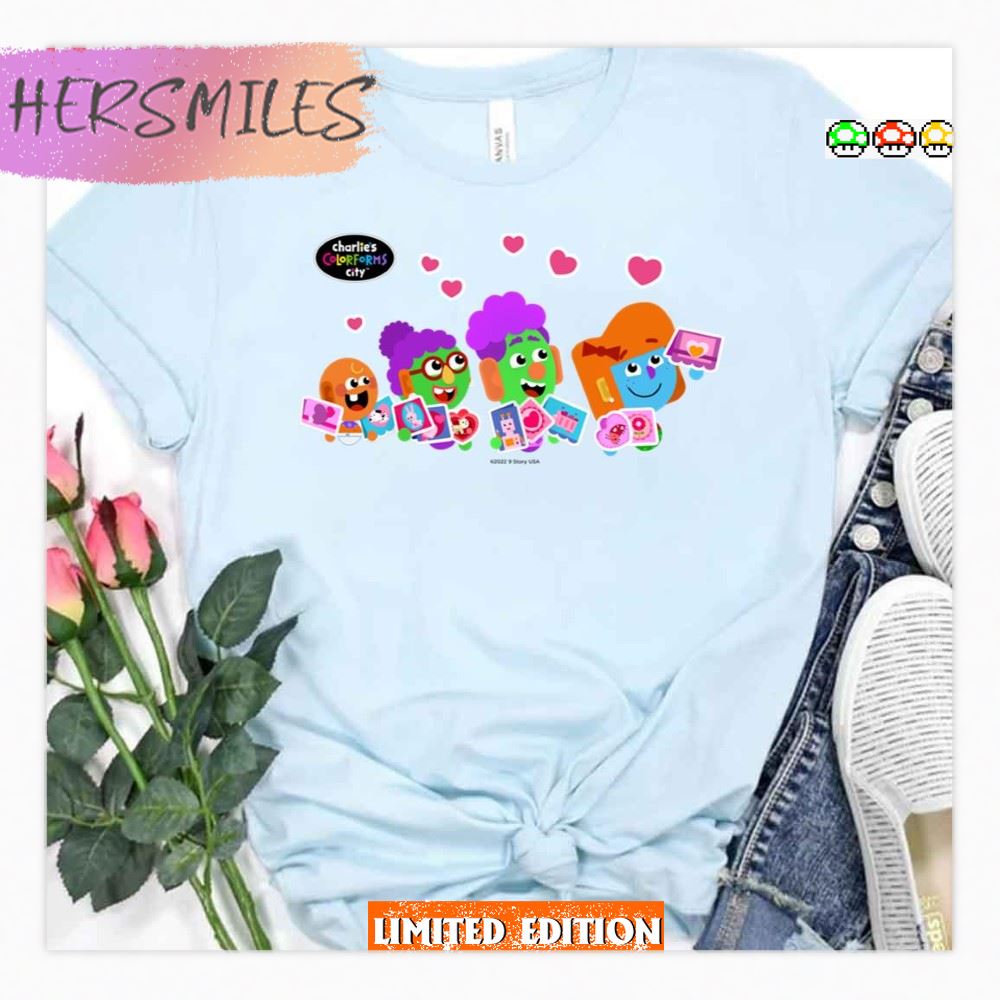 Valentine Charlie’s Colorforms City T-shirt