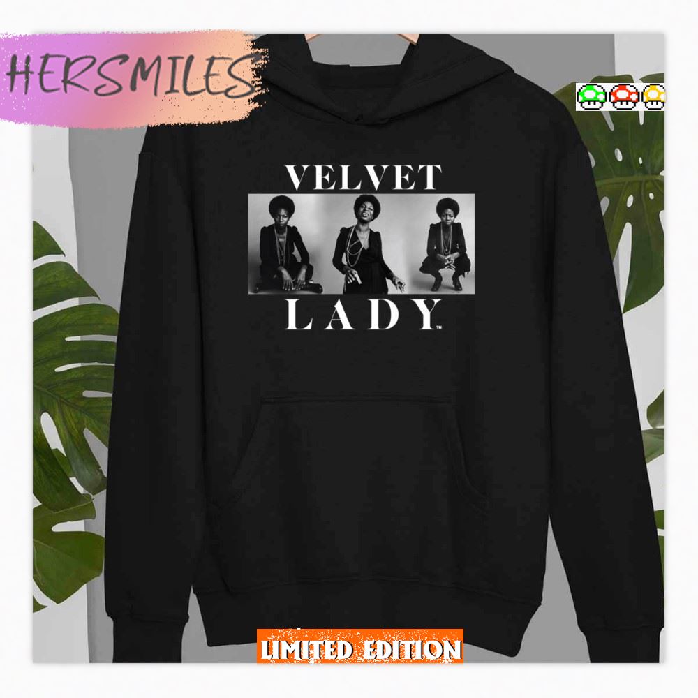 Velvet Lady Nina Simone The Poses Graphic  T-Shirt