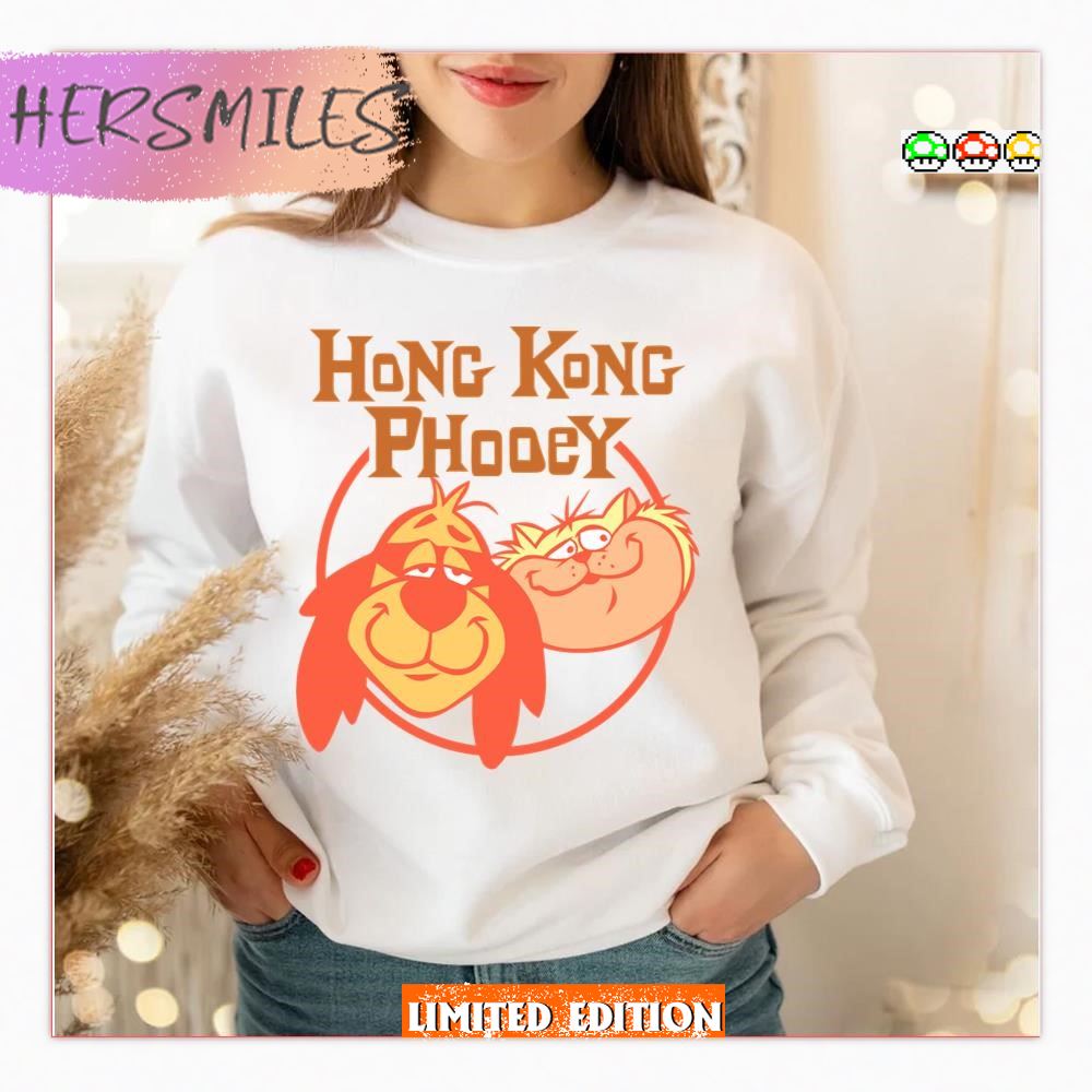 Video Gamer Hong Kong Phooey And Spot The Cat  T-shirt