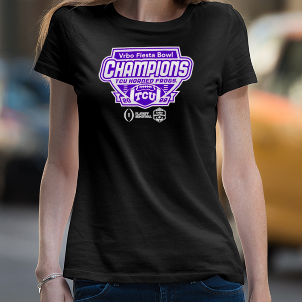 Vrbo Fiesta Bowl Champions Tcu Horned Frogs 2022 Shirt