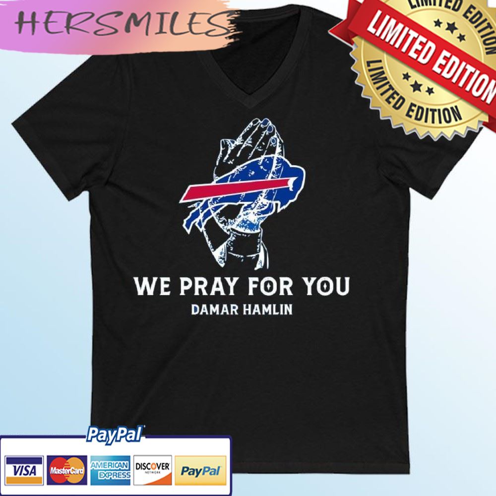 Hope For Damar Hamlin Buffalo Bills T-shirt - Hersmiles