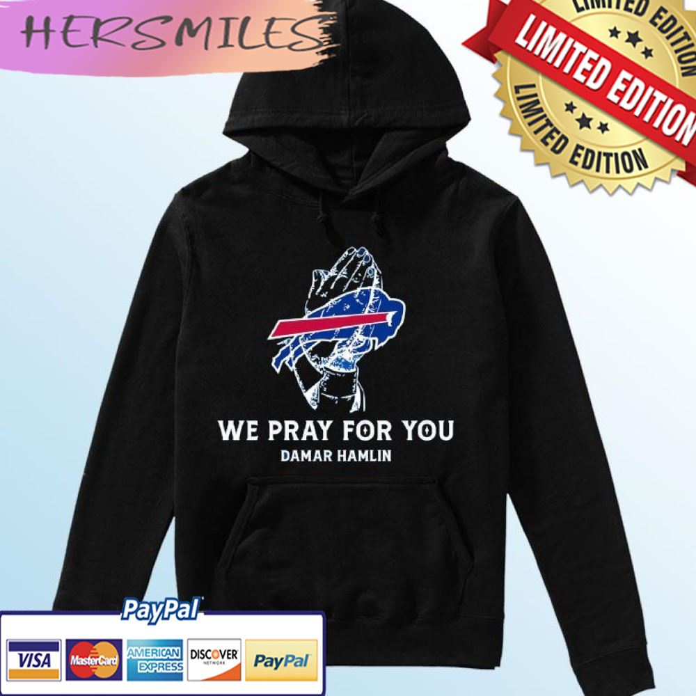 Hope For Damar Hamlin Buffalo Bills T-shirt - Hersmiles