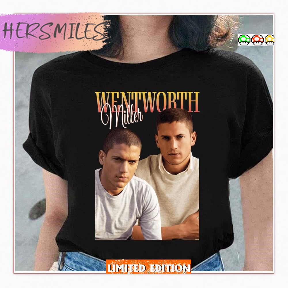 Wentworth Miller 90’s Prison Break  T-shirt