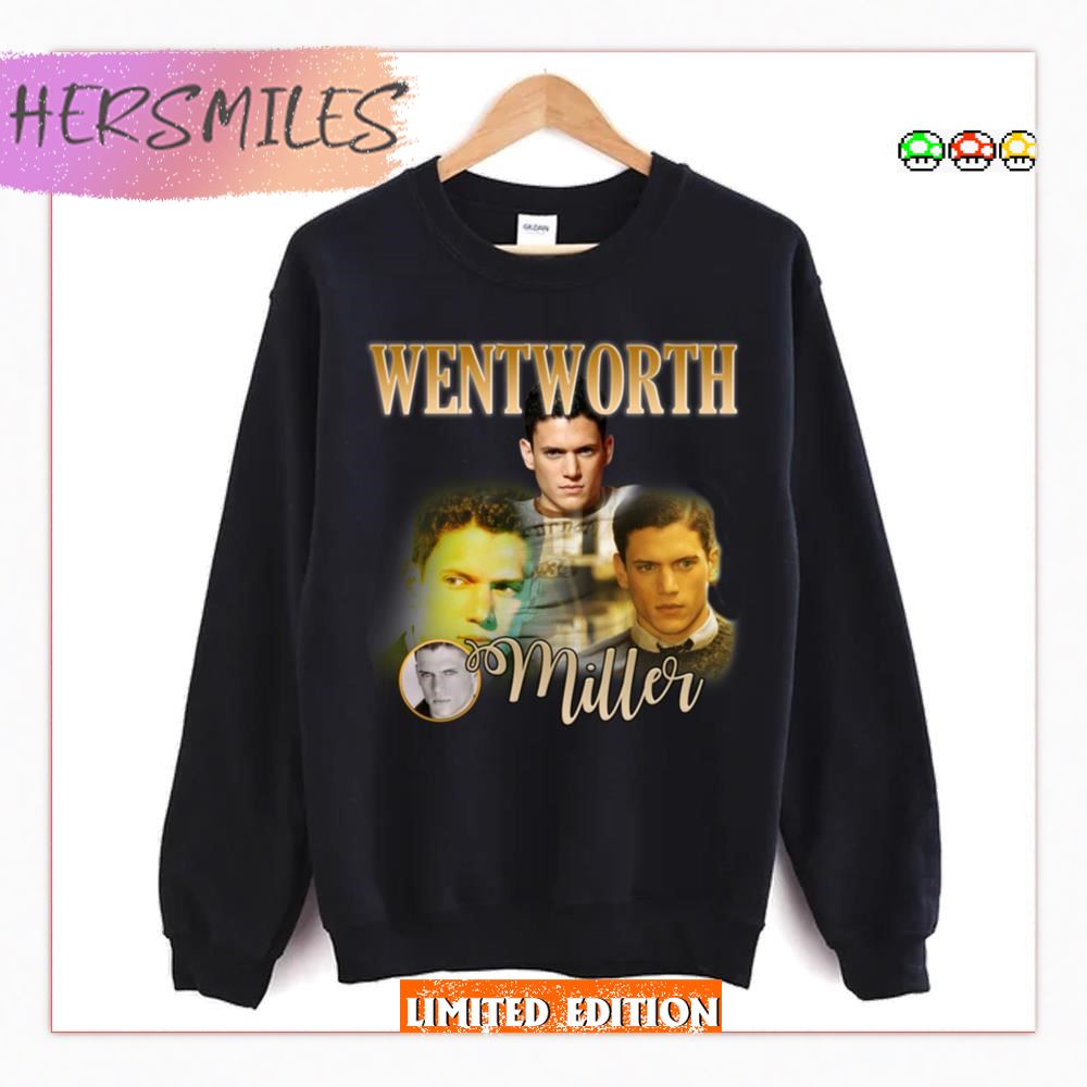 Wentworth Miller ’90s Prisoner Preak  T-shirt