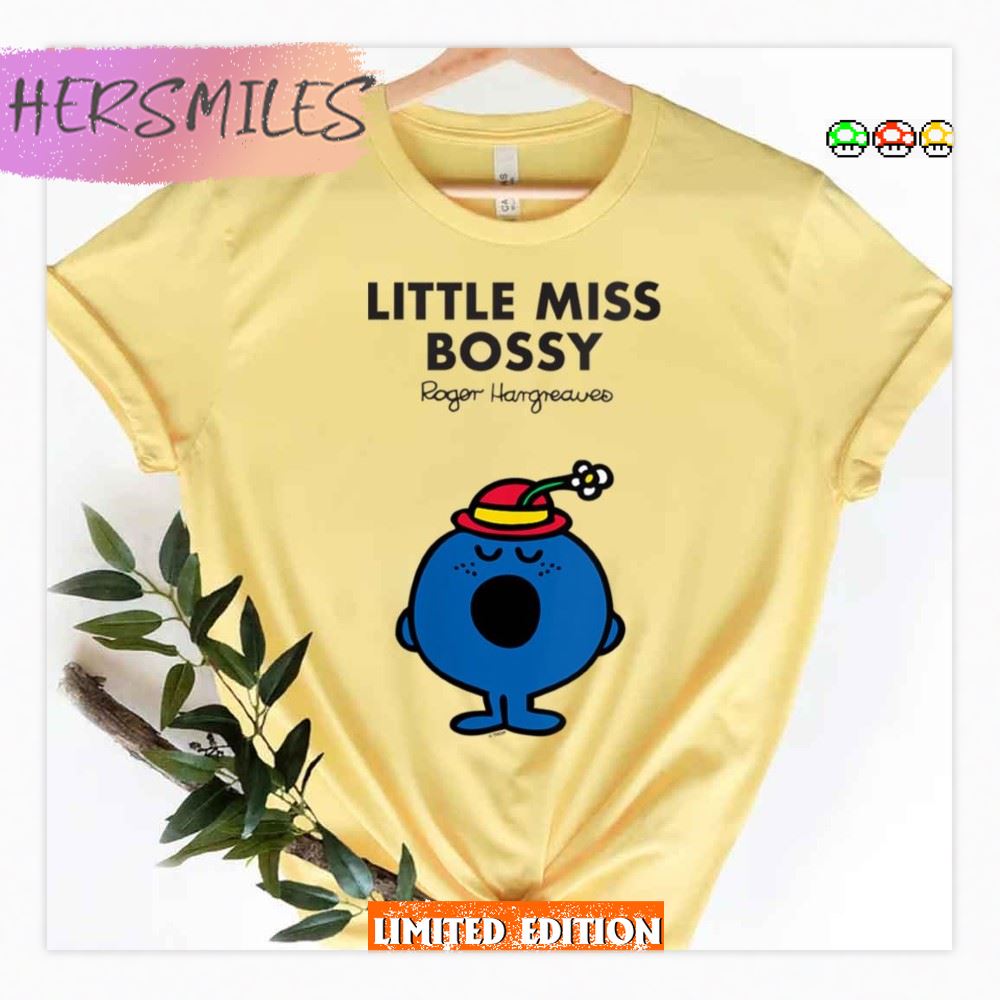 Womens Mr Men Little Miss Bossy T-shirt