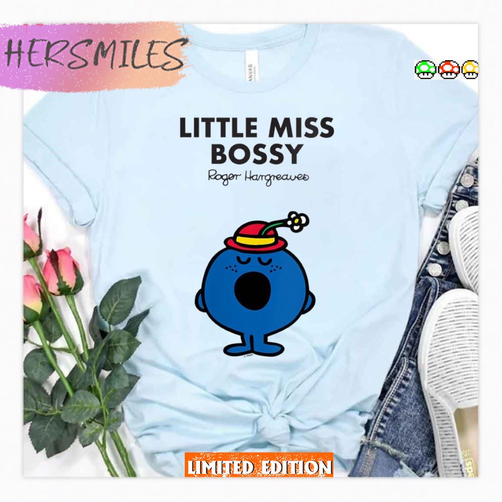 Womens Mr Men Little Miss Bossy T-shirt