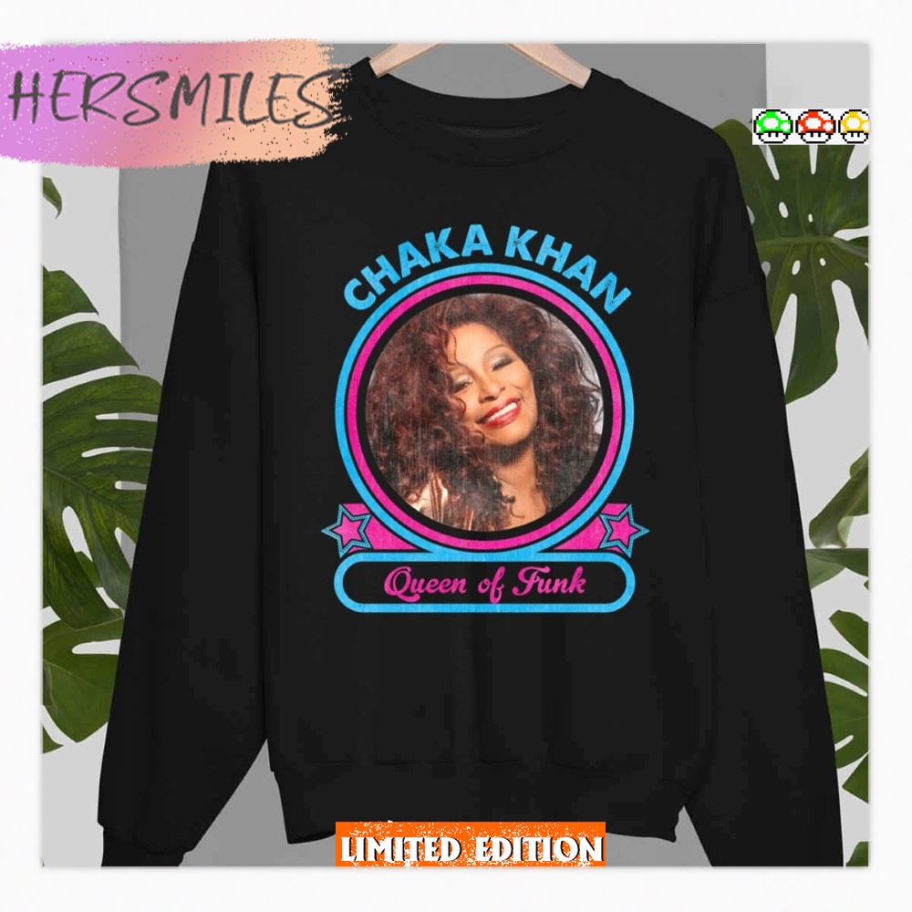 Yvette Marie Stevens Chaka Khan Queen Of Funk T-shirt Yvette Marie Stevens Chaka Khan Queen Of Funk T-shirt