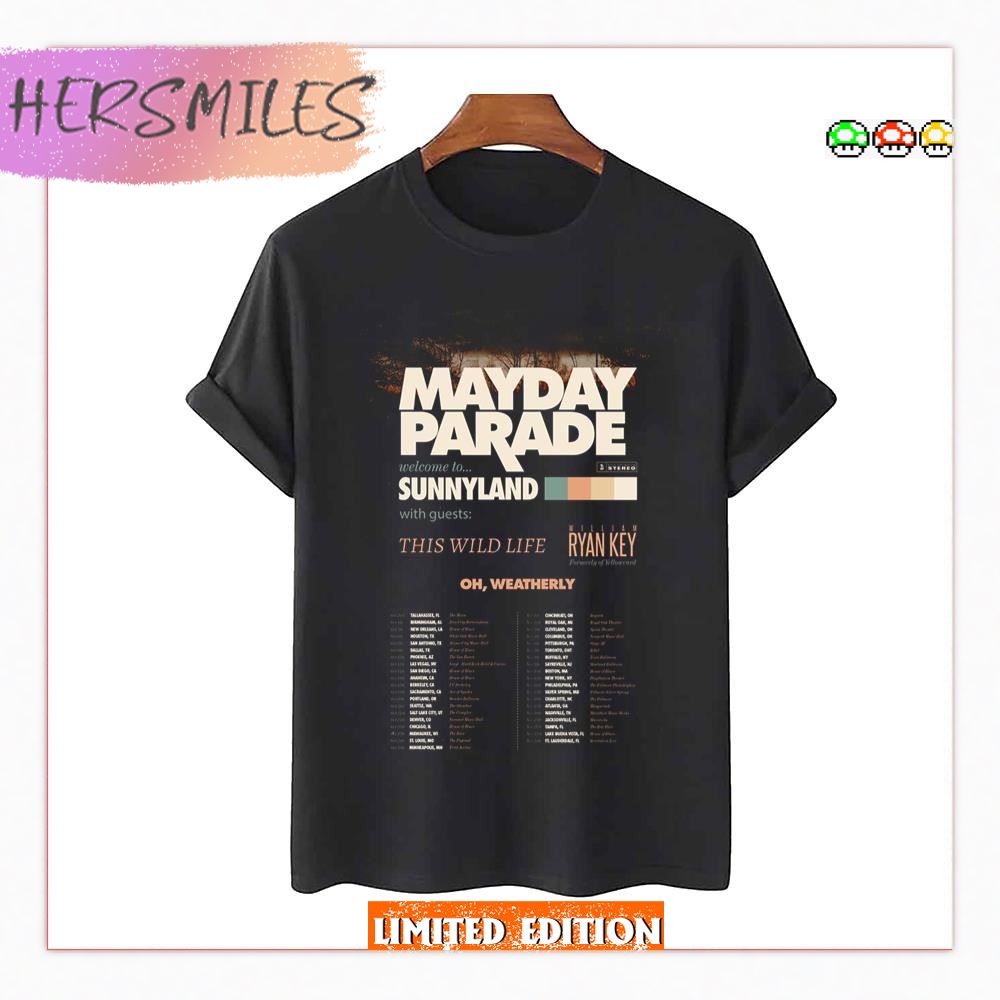 Anywhere But Here Mayday Parade T-shirt