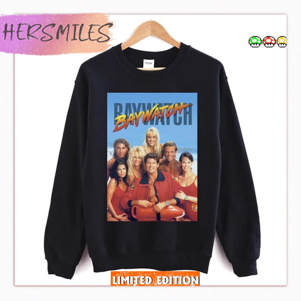 Baywatch 1989 Casts Pamela Anderson T-Shirt - Hersmiles