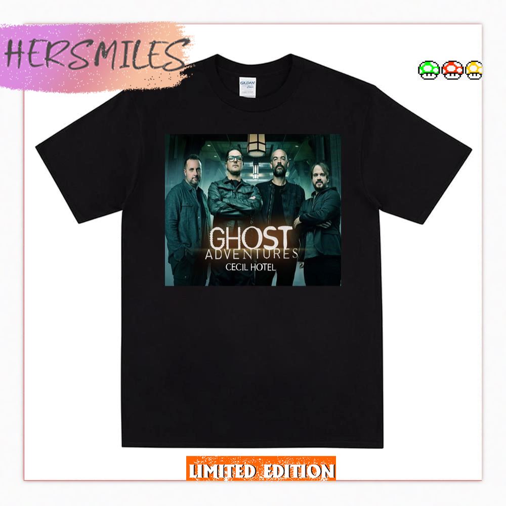 Cecil Hotel Ghost Adventures Trendy T-shirt