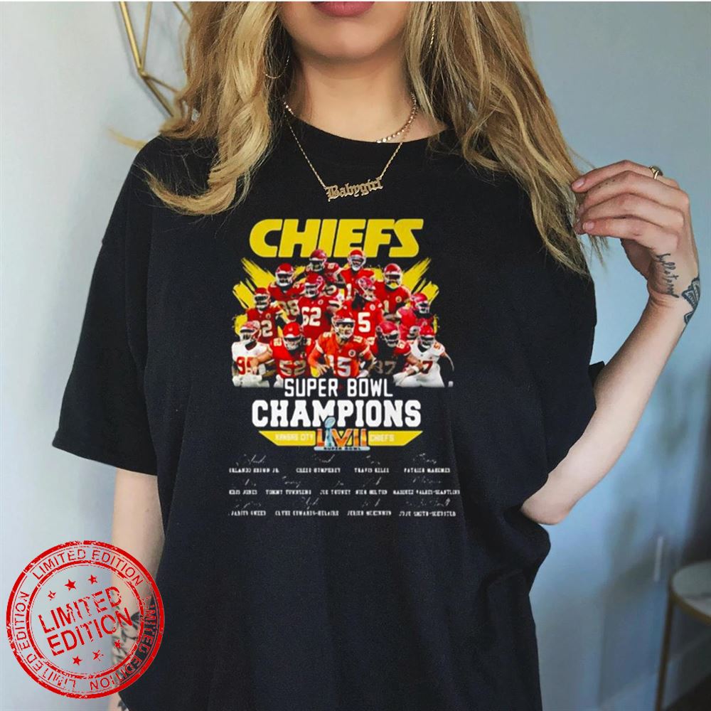 Kansas City Chiefs Super Bowl LVII Champions Gear, Autographs