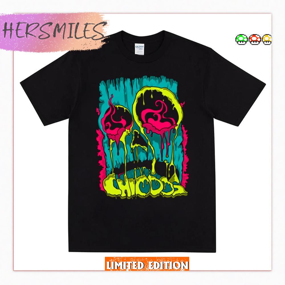 Chiodos Neon Tiki Mask Dripping T-shirt