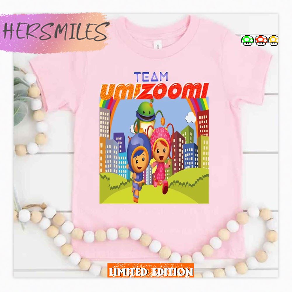 Colored Design Mighty Adventures Team Umizoomi T-shirt Colored Design Mighty Adventures Team Umizoomi T-shirt