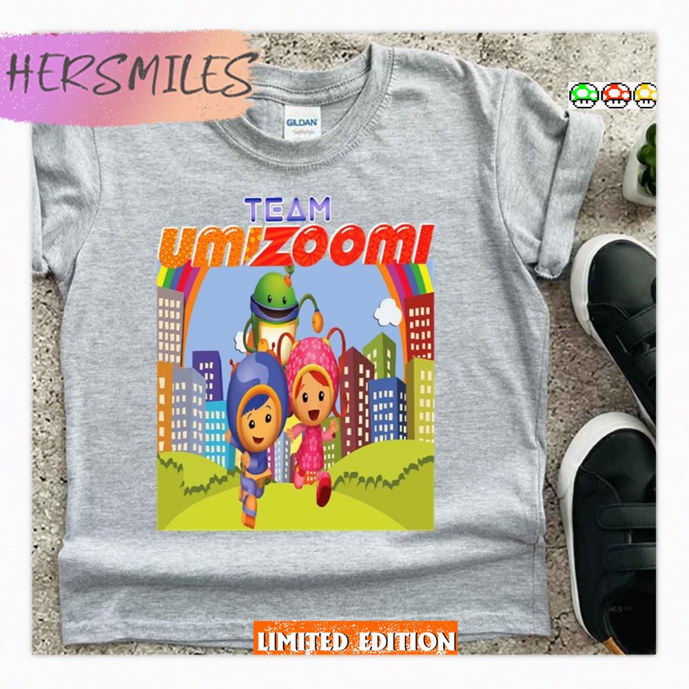 Colored Design Mighty Adventures Team Umizoomi T-shirt Colored Design Mighty Adventures Team Umizoomi T-shirt