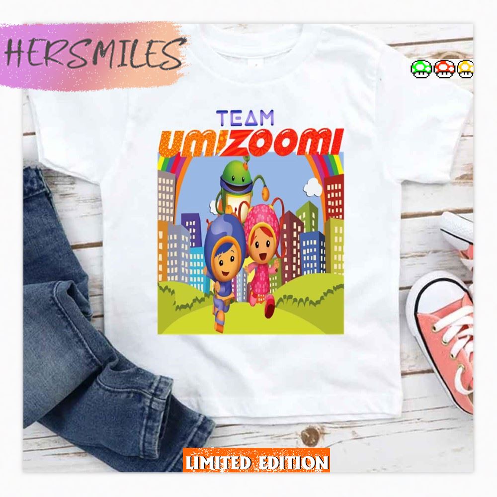 Colored Design Mighty Adventures Team Umizoomi T-shirt Colored Design Mighty Adventures Team Umizoomi T-shirt