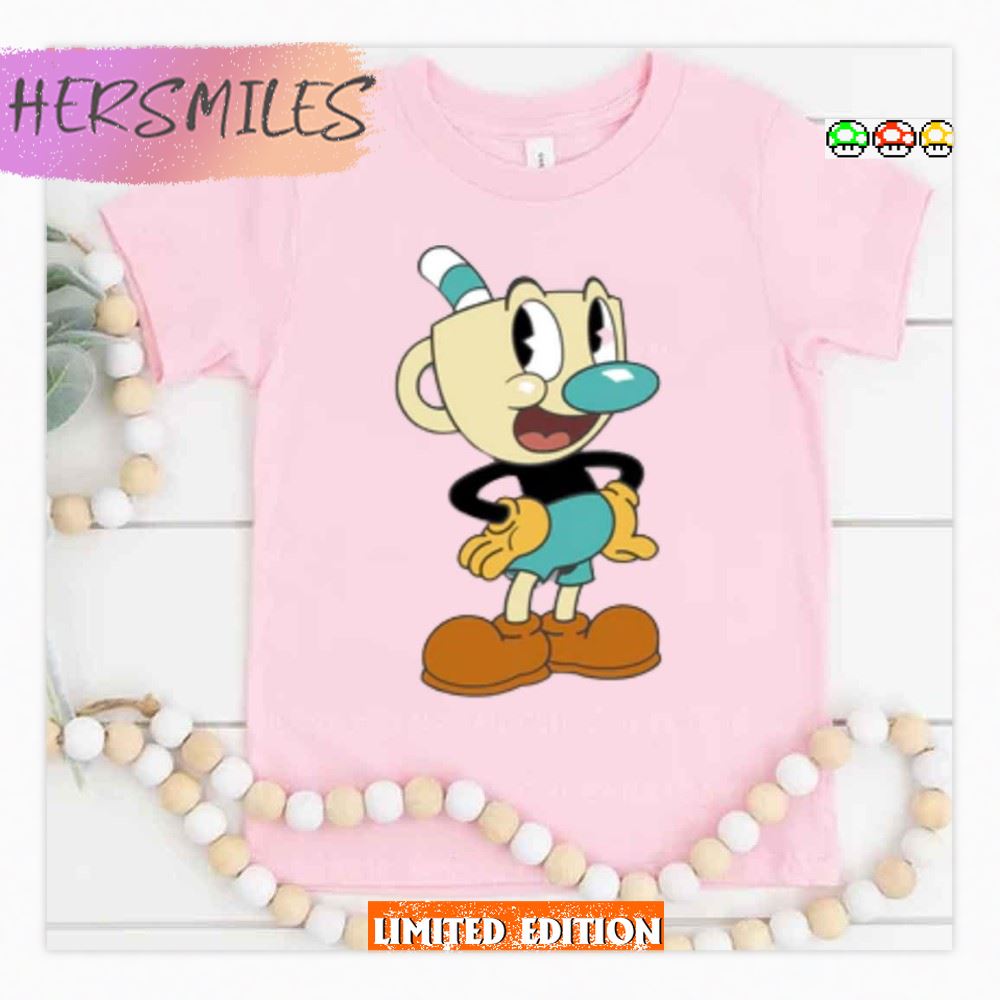 Cute Guy The Cuphead Show T-shirt