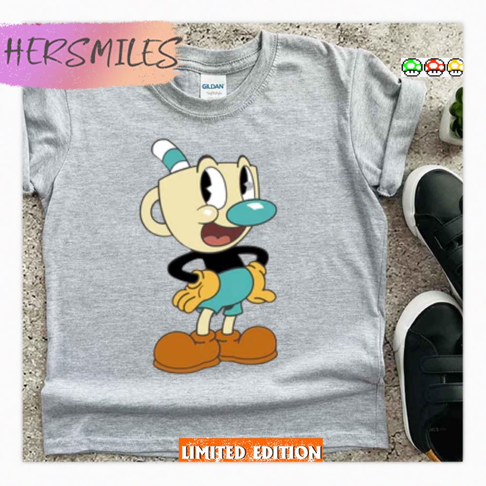 Cute Guy The Cuphead Show T-shirt