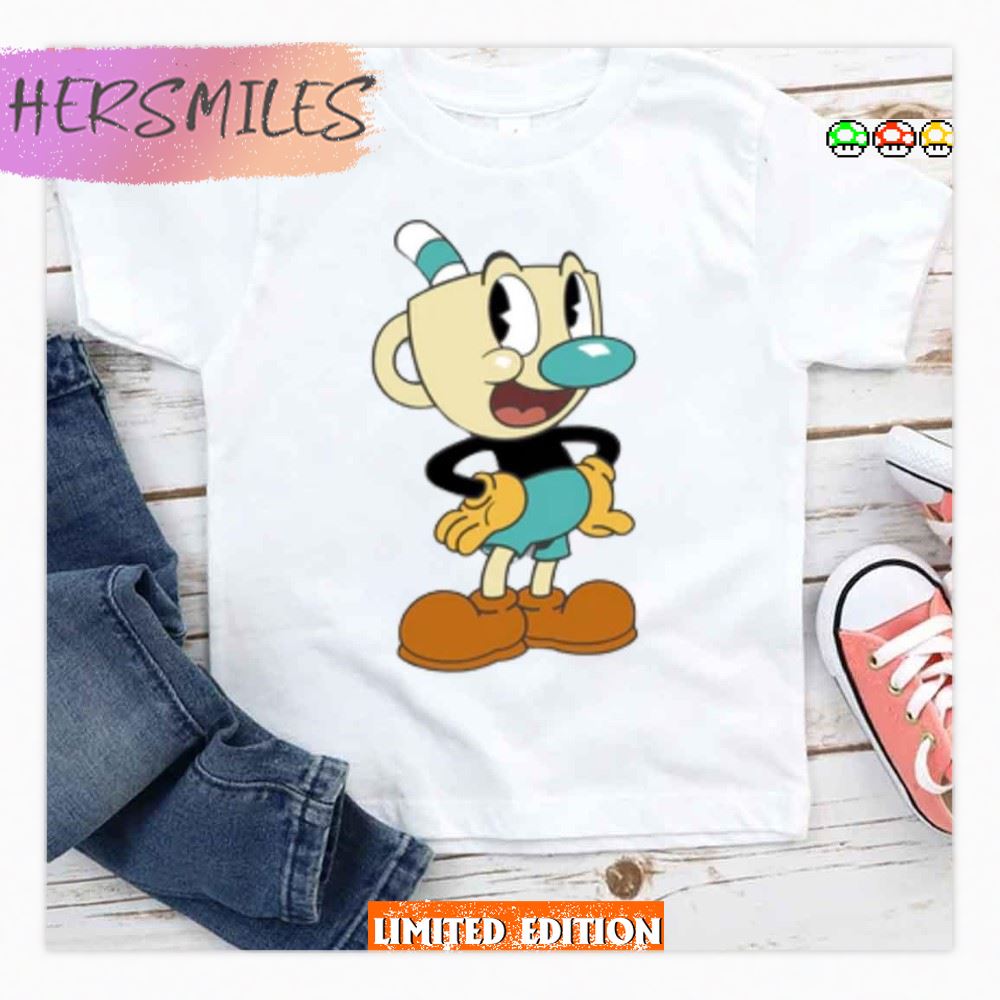 Cute Guy The Cuphead Show T-shirt Cute Guy The Cuphead Show T-shirt